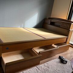 ☆大阪市内限定☆セミダブルベッド☆引取限定品～☆