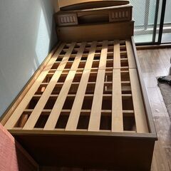 ☆大阪市内限定☆セミダブルベッド☆引取限定品～☆