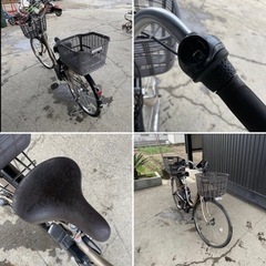 66□岐阜発 △BRIDGESTONE Assista 電動アシスト自転車/3段変速/鍵有り