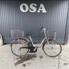 66□岐阜発 △BRIDGESTONE Assista 電動アシスト自転車/3段変速/鍵有り