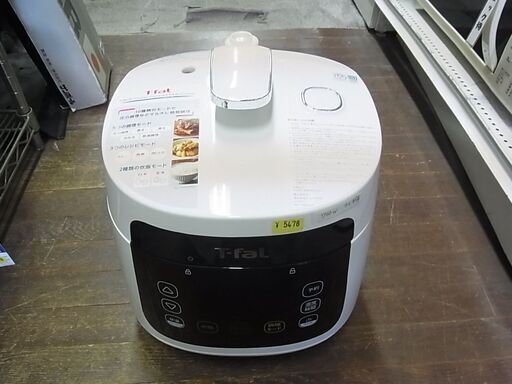 【22】T-fal　ティファール　家庭用圧力なべ　ラクラ・クッカー　電気圧力鍋　CY3501JP　1台10役