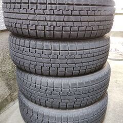 スタッドレスタイヤセット　スチールホイール　ホンダライフ jb5...
