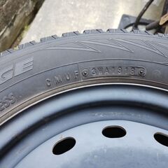 スタッドレスタイヤセット　スチールホイール　ホンダライフ jb5で４季利用！の画像