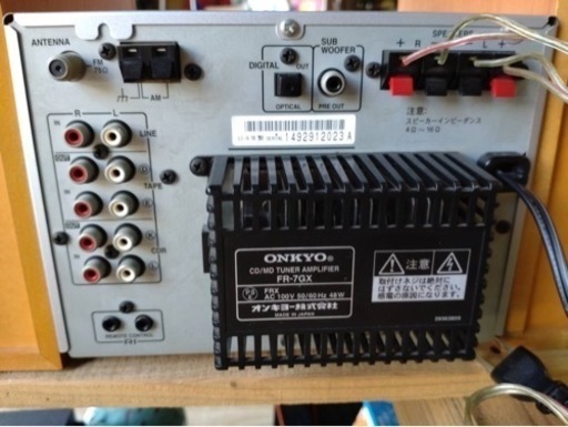 ONKYO  CD\MDコンポ　FR-7GX