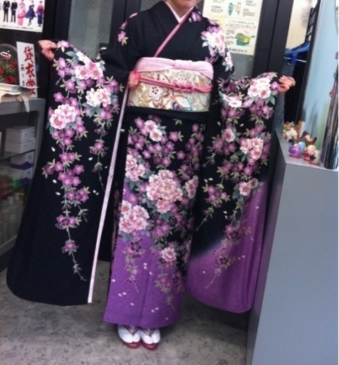 成人式用　振袖一式