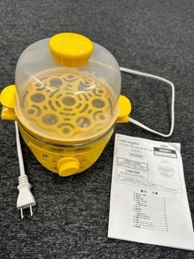 【時短家電】ゆで卵蒸し器（ゆで卵名人）※7個同時OK
