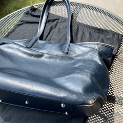 本革　ビジネスレザーファクトリーのトートバッグ　10/6終了の画像