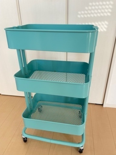 IKEA ロースコグワゴン ターコイズ