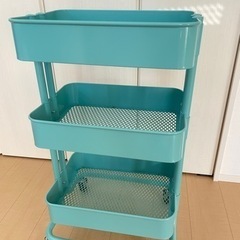 IKEA ロースコグワゴン ターコイズ