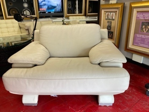 ⭐️王様ソファ⭐️超ゴージャス⭐️象革⁇⭐️大塚家具⭐️定価72万円⭐️