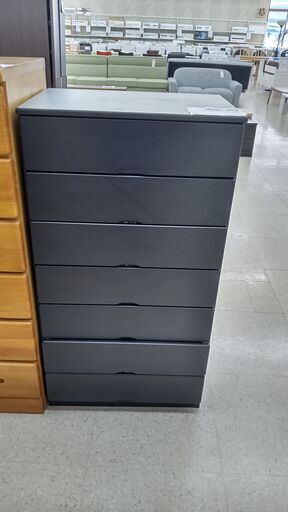 ★ジモティ割あり★  チェスト 黒 H110×D40×W59 クリーニング済み TJ2074