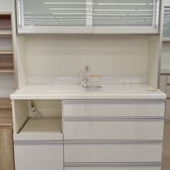 ★ジモティ割あり★ パモウナ レンジボード 白 H203×D50×W120 クリーニング済み TJ2077