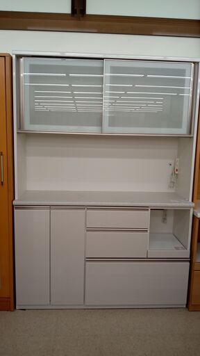 ★ジモティ割あり★ ニトリ レンジボード 白 H200×D45×W141 クリーニング済み TJ2078