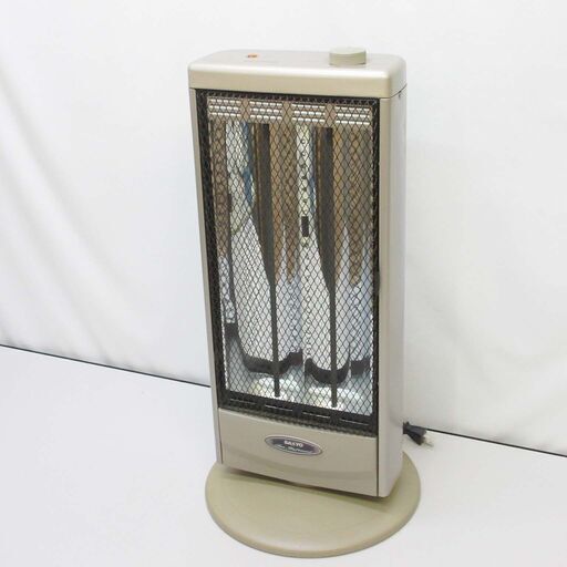 rr2634　遠赤外線ヒーター　サンヨー　RX-V11　500W/1000W切替　タワー型　首振なし　スリム　コンパクト　足元　電気ストーブ　暖房器具