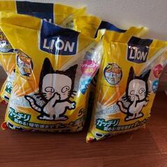 値下げしました★ライオン ニオイをとる砂 5L 4個セット