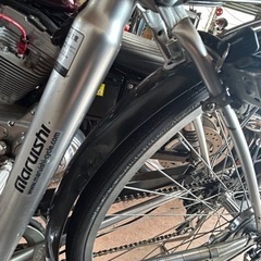 自転車　軽快車　27インチの画像
