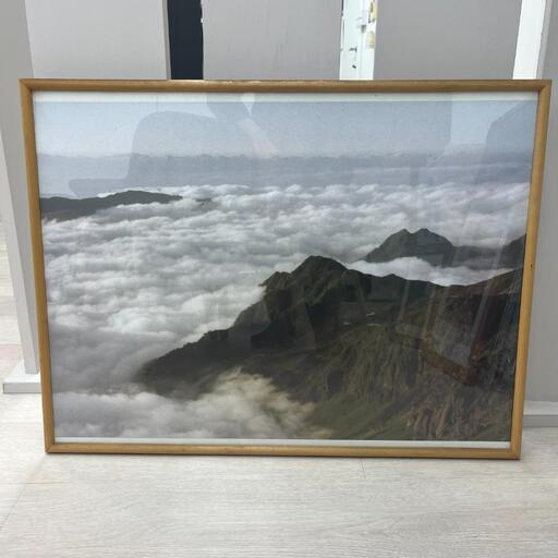 雲海　写真　額サイズ：たて56.5cm よこ75cm