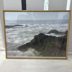 【送料無料】写真　雲海　額サイズ：たて56.5cm よこ75cm 雲海 写真 額サイズ：たて56.5cm よこ75cm