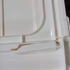 143fk ★受け渡し決まりました。【訳あり】3個セット】アイリスオーヤマ 収納ケース 引き出し クローゼット 圧倒的高コスパ 幅39×奥行50×高さ29.7cm ウォークインクローゼット 衣装ケース チェスト 日本製 オフホワイト/アイボリー BC-LD  の画像