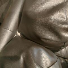 【購入予定者決定しました】本革ソファ黒の画像