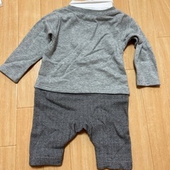 値下げ！新品★お祝い事用★ ロンパース80cmの画像