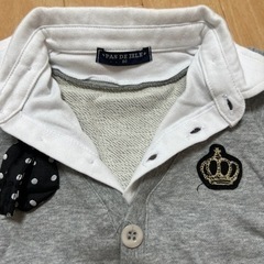 値下げ！新品★お祝い事用★ ロンパース80cmの画像