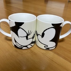Francfranc ペアマグカップ　ミッキーミニー