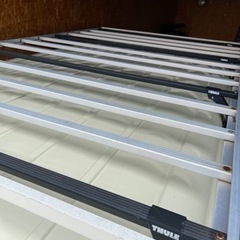 ハイエース200系　ルーフキャリア　とラダーセットの画像