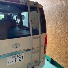 ハイエース200系　ルーフキャリア　とラダーセットの画像
