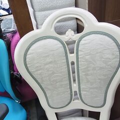 ★注意事項をご確認ください。　閉店セール中につき、通常特価16,478円より８0％引きの3,295円!　　イタリー風　チェア　ダイニングチェア　アンティーク調　一人掛けチェア　ホワイトの画像