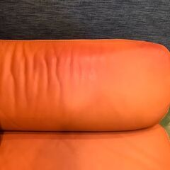 【愛品館八千代店】カリモク　本革3人掛ソファ　ZT7303WSの画像