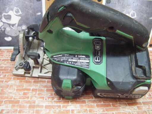 HIKOKI ハイコーキ C14DBL マルノコ バッテリー×1 中古品 14.4V 6.0Ah 【ハンズクラフト宜野湾店】