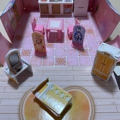 【最終値下げ】デリシャスパーティープリキュア♡ おでかけハウス　キッチンセットの画像