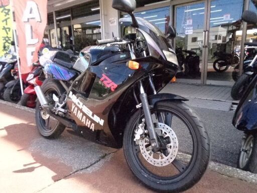 NO.4791　ＴＺＲ５０　水冷２サイクル７．２馬力エンジン　６速ギヤ　ブラック　☆彡