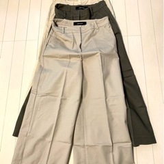 ★あげます★ ZARA アンクル丈チノパンツ 3本セットの画像