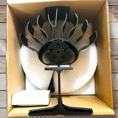 【新品未使用】ストーブファン 石油ストーブ 薪ストーブ 扇風機 空気循環 暖炉ファン キャンプの画像