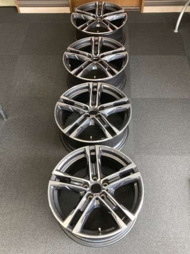 【中古】BMW純正ホイール　18インチ　4本セット　使用感　キズ有り