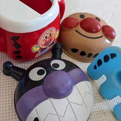 トーマス、アンパンマン砂場、水遊びにの画像