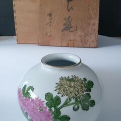 箱付き花瓶有田焼800