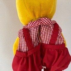 プーさん ぬいぐるみ ティッシュケースの画像