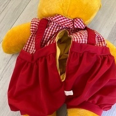 プーさん ぬいぐるみ ティッシュケースの画像