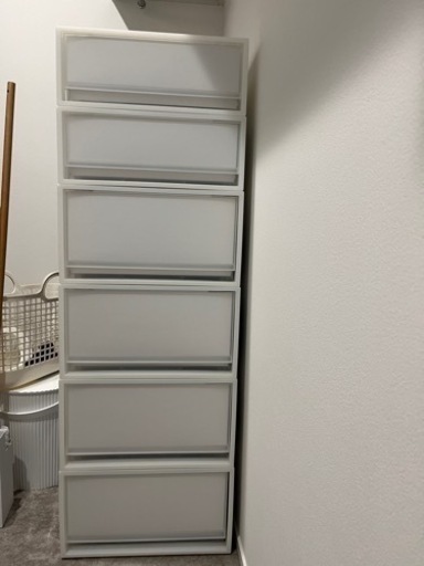 美品　無印良品　ポリプロピレンケース　衣装ケース　衣類収納　PPクローゼット　引出式