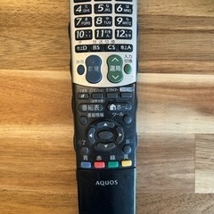 シャープ　TVリモコン