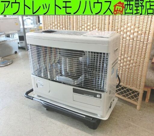 サンポット カベック 床暖房用 煙突ストーブ 2021年製 UFH-7711URC T 木造：20畳 コンクリート：32畳 半密閉式石油ストーブ 札幌 西野店