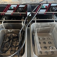 　電気フライヤー　6L 2槽の画像