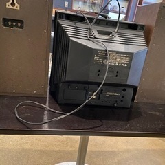 昭和レトロのスピーカーとテレビあげますの画像