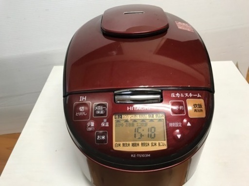 【決まりました】2020年製 HITACHI 圧力IHジャー炊飯器 5.5合 RZ-TS103M ふっくら御膳