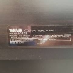 YAMAHA 電子ピアノ Clavinova クラビノーバ　お届けも可能ですの画像