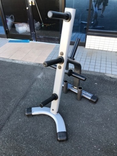 タフスタッフ製　バーベルプレートツリー