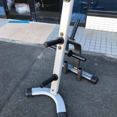 タフスタッフ製　バーベルプレートツリー